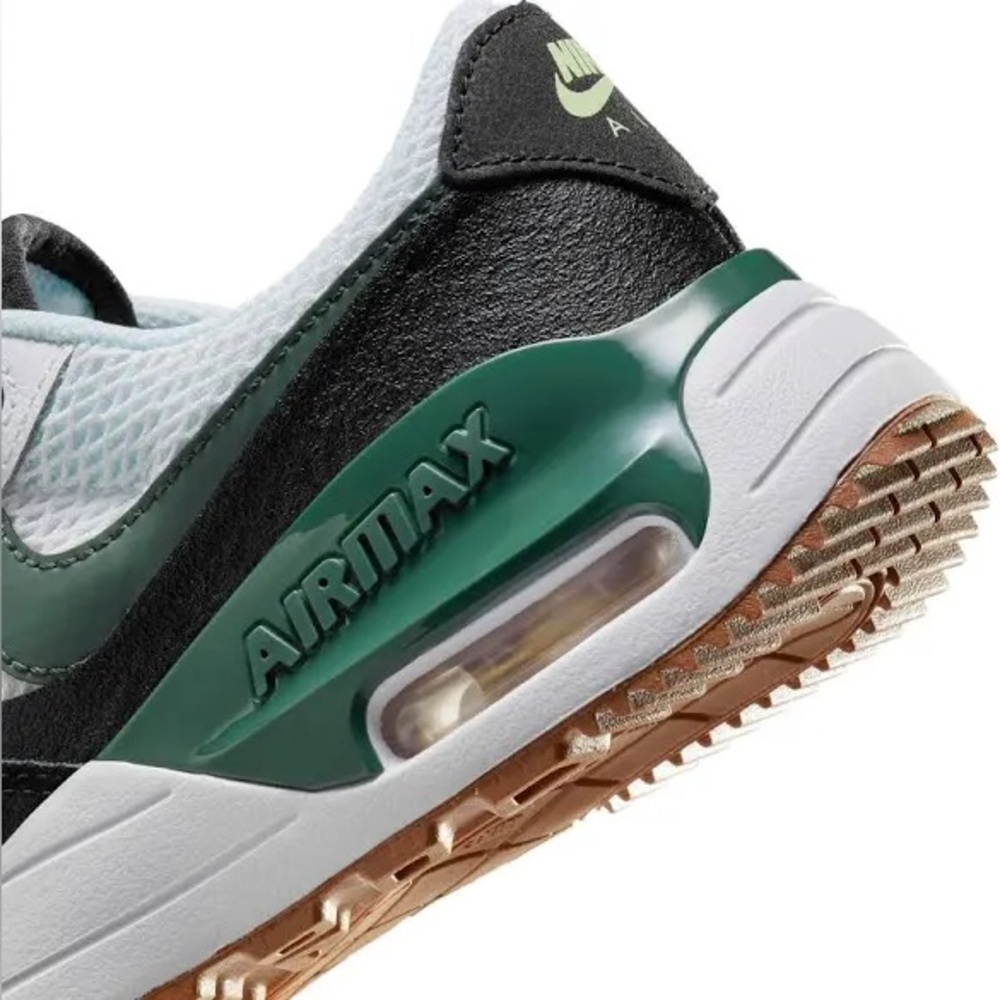Nike Air Max SYSTM, White/Black/Barely Volt/Vintage Green, size 6Y (NIB) - Picture 2 of 11
